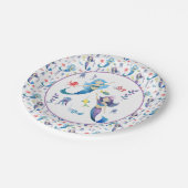 Kute mermaids onder het Zee Papieren Bordje (Gekanteld)
