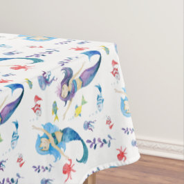 Kute mermaids onder het Zee Tafelkleed
