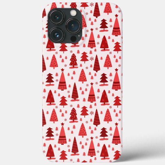 Kute Modern minimalist kerstboombos Case-Mate iPhone Case (Achterkant)