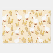 Kute Moeder Duck & Baby Ducking Pattern Inpakpapier Vel (Voorkant 3)