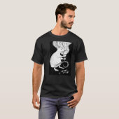 Kute muis met ramen t-shirt (Voorkant volledig)