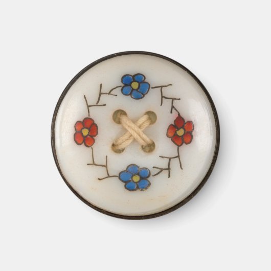 Kute  naaigarens Button Magnet Magneet (Voorkant)