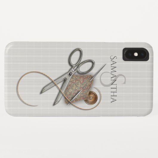 Kute naaigarningen Case-Mate iPhone case (Achterkant (horizontaal))