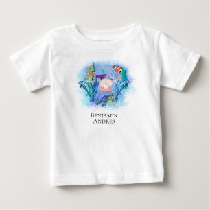 Kute Ocean Zee Animals Colorful Leaves