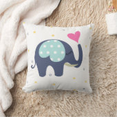 Kute olifant prullenbak kussen (Deken)