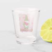 Kute one in a melon Summer Gnome Shot Glas (Achterkant)