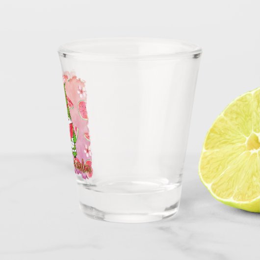 Kute one in a melon Summer Gnome Shot Glas (Rechts)