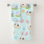 Kute oosterkonijnen bad handdoek (Insitu)