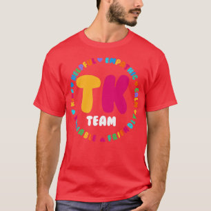 Kute overgangsKindergarten Teacher Team Bemanner T T-shirt