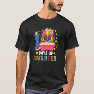 Kute Owl 100 dagen slimmer 100 dagen sch T-shirt