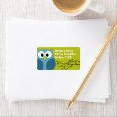 Kute Owl - Return Address Labels (Insitu)