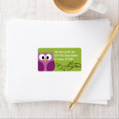 Kute Owl - Return Address Labels (Insitu)