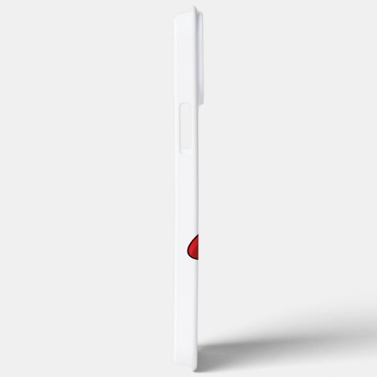 Kute Owl vliegen met hartballonnen Case-Mate iPhone Case (Achterkant / Rechts)