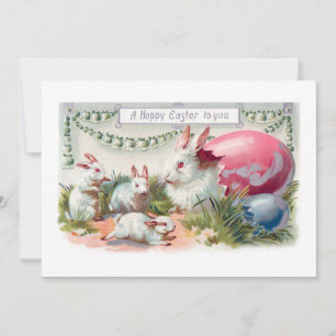 Kute paasbundels en eitjes feestdagenkaart