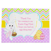 Kute paaspaastante Dank je wel Groot Cadeauzakje (Achterkant)