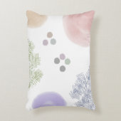 Kute Pastel Abstracte penseelstreek Accent Kussen (Voorkant(Verticaal))
