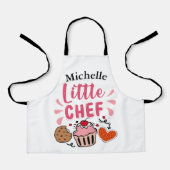 Kute Personalized Little Chef Schort (Voorkant)