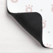 Kute Pet Paws met hart | Mousepad Muismat (Hoek)