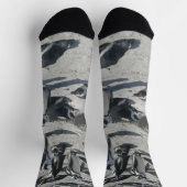 Kute pinguïns op beach Crew Socks Sokken (Top)