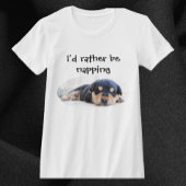 Kute puppy dat ik eerder zou aftappen t-shirt