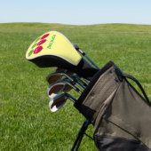 Kute radishes die trio-cartoon-groenten zingen golfheadcover (Insitu)
