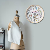 Kute Retro Seing Room Custom Wood Wall