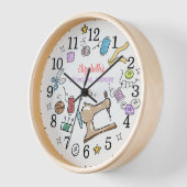 Kute Retro Seing Room Custom Wood Wall (Hoek)