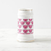 Kute roze varkens bierpul (Center)