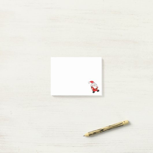 Kute Santa Post-it® notes 4 x 3 (Op bureau)
