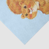 Kute Schattige eekhoorns Tissuepapier (Detail)