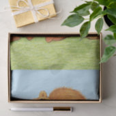 Kute Schattige eekhoorns Tissuepapier (Geschenk)