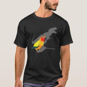 Kute Screaming Parrot, Birb Memes, Funny T-Rex Sun T-shirt