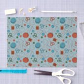 Kute Seing Thleing Pattern Blue Tissuepapier (Craft)