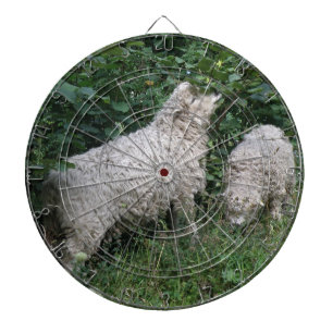 Kute Sheep Eating Leaves Dartboard Dartbord