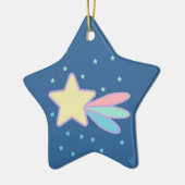 Kute Shooting Star Comet Keramisch Ornament (Links)