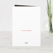 Kute Simple Sparking Valentijns Heart Feestdagen Kaart (Achterkant)