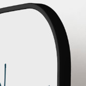 Kute Skateboard Monsters Personeelsbenaming Pickleball Paddle (Links Detail)