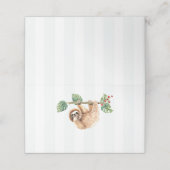 Kute sleuf ondersteboven Waterverf (Buitenkant ongevouwen)