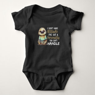 Kute Sloth Ik heb geen hoogte... ik heb een Sloth  Romper