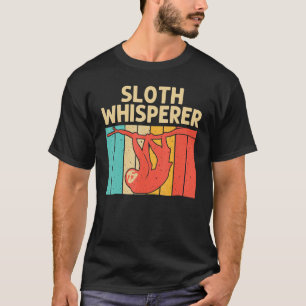Kute Sloth voor mannen Giant Sloth Sloths Vinta T-shirt