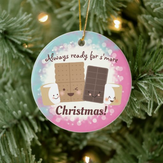 Kute smores bakkerij snoep keramisch ornament (Boom)