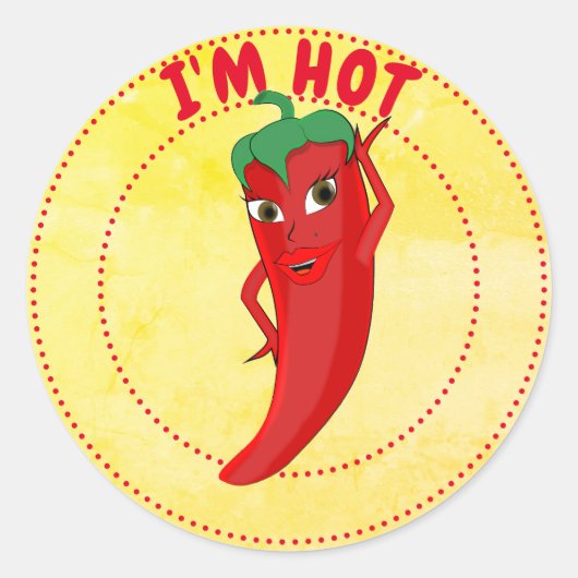 Kute Spicy Food Label (Voorkant)