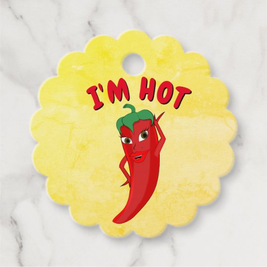 Kute Spicy Food Label (Voorkant)