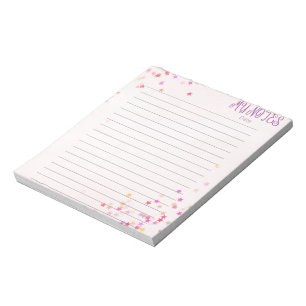 Kute sterren Kinder Briefpapier Blocnote