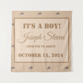 Kute stuffe dieren die als schoeisel werden bescho wandkleed (Voorkant)