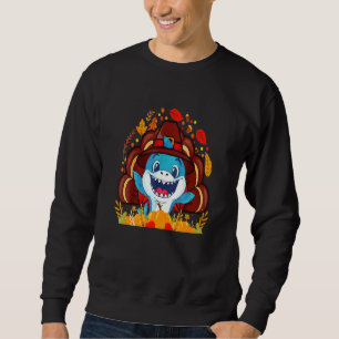 Kute Thanksgiving Shark Adult, kinderen & Toddler Trui