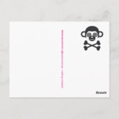 Kute typografie liefde briefkaart (Achterkant)