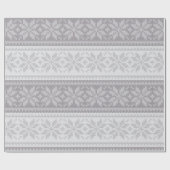 Kute Ugly KerstSweater Wrapping Paper Cadeaupapier (Vlak)