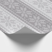 Kute Ugly KerstSweater Wrapping Paper Cadeaupapier (Hoek)