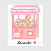 Kute Valentijn Day Claw Machine Sloths Sticker (Vel)